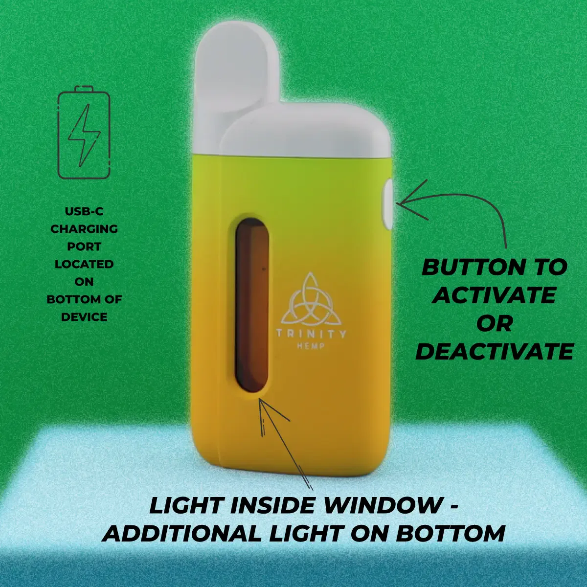 Instruction for vape usage
