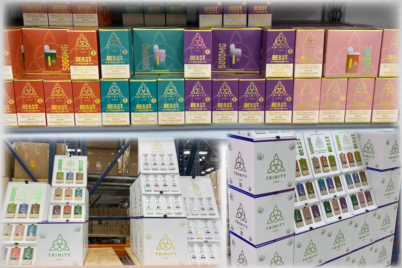 Trinity Hemp Wholesale Vape Supplier